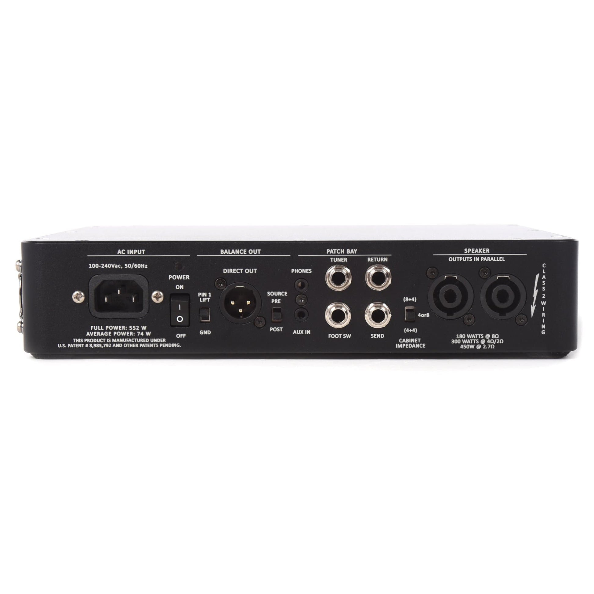 Gallien-Krueger Legacy 500 500W Ultra Light Bass Head Amps / Bass Heads