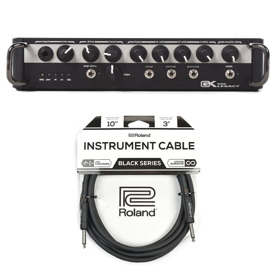 Gallien-Krueger Legacy 500 500W Ultra Light Bass Head Cable Bundle Amps / Bass Heads
