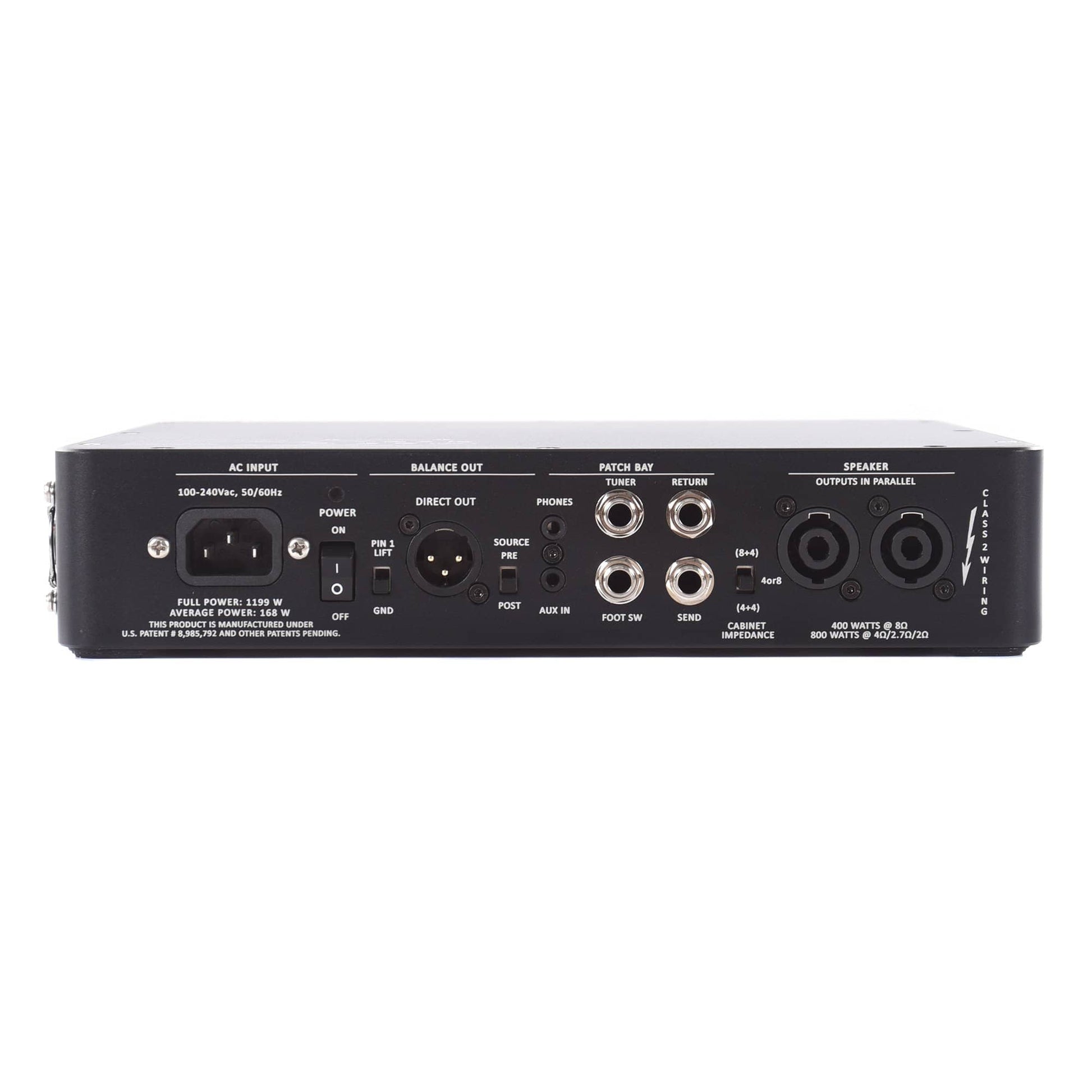 Gallien-Krueger Legacy 800 800W Ultra Light Bass Head Amps / Bass Heads