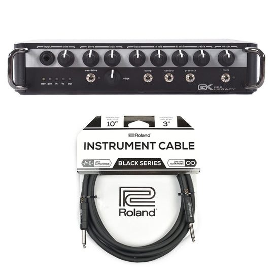 Gallien-Krueger Legacy 800 800W Ultra Light Bass Head Cable Bundle Amps / Bass Heads