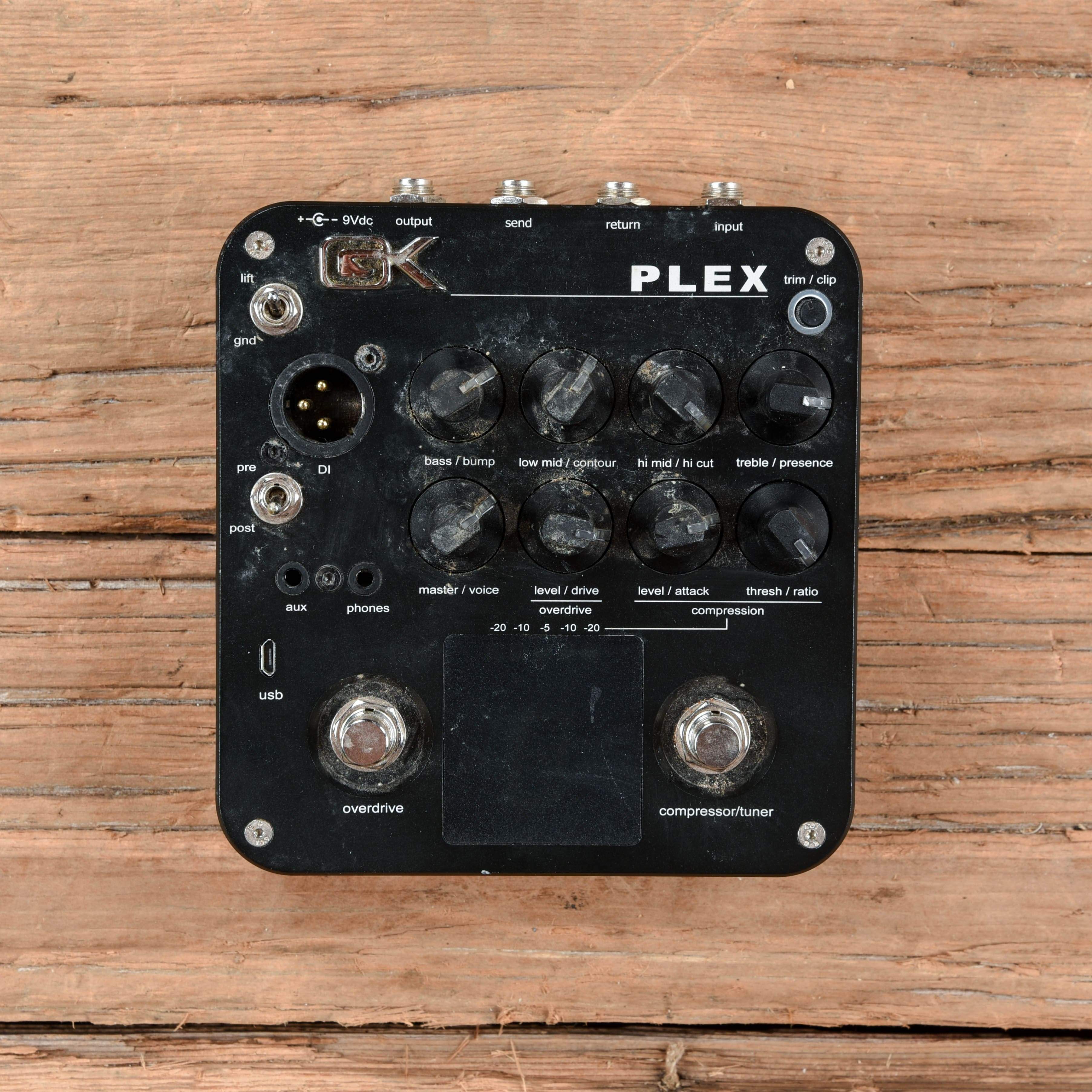 GallienKrueger PLEX Bass Preamp Pedal Reverb Canada