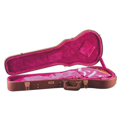 Gator Brown Wood Singlecut Style Guitar Case Accessories / Cases and Gig Bags / Guitar Cases