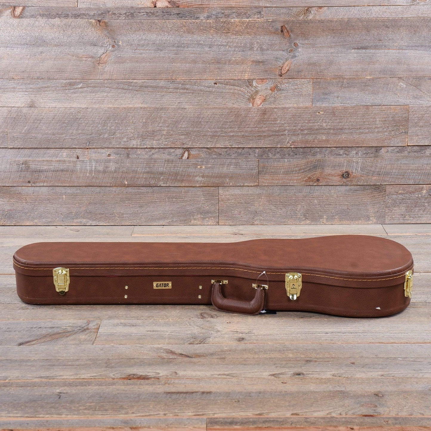 Gator Brown Wood Singlecut Style Guitar Case Accessories / Cases and Gig Bags / Guitar Cases