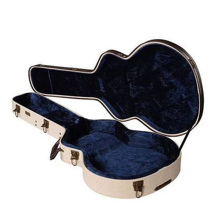 Gator Deluxe Wood ES-335 Case w/Journeyman Burlap Exterior Accessories / Cases and Gig Bags / Guitar Cases