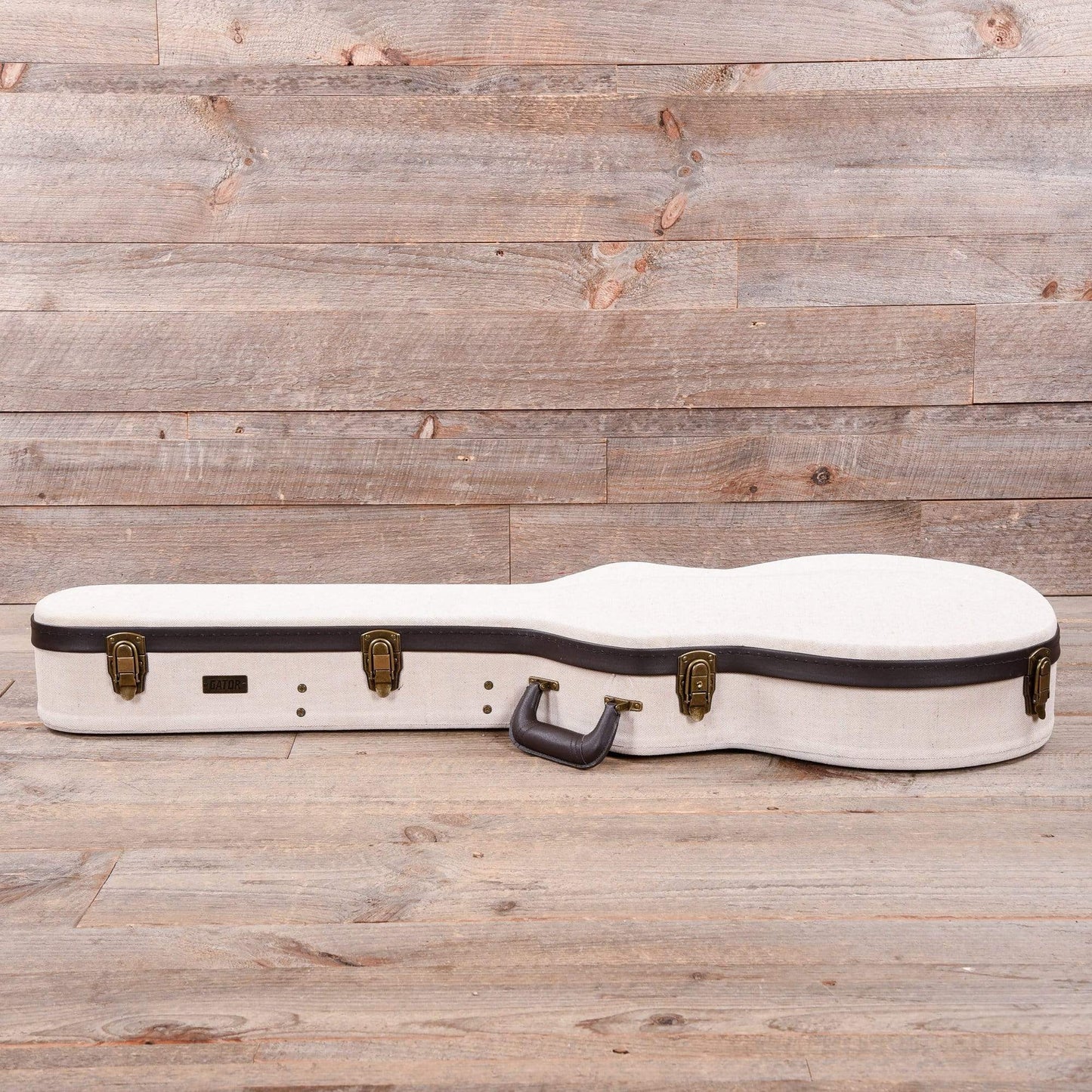 Gator Deluxe Wood ES-335 Case w/Journeyman Burlap Exterior Accessories / Cases and Gig Bags / Guitar Cases