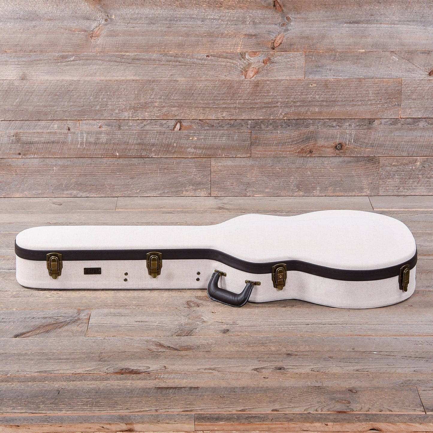 Gator Deluxe Wood ES-335 Case w/Journeyman Burlap Exterior Accessories / Cases and Gig Bags / Guitar Cases