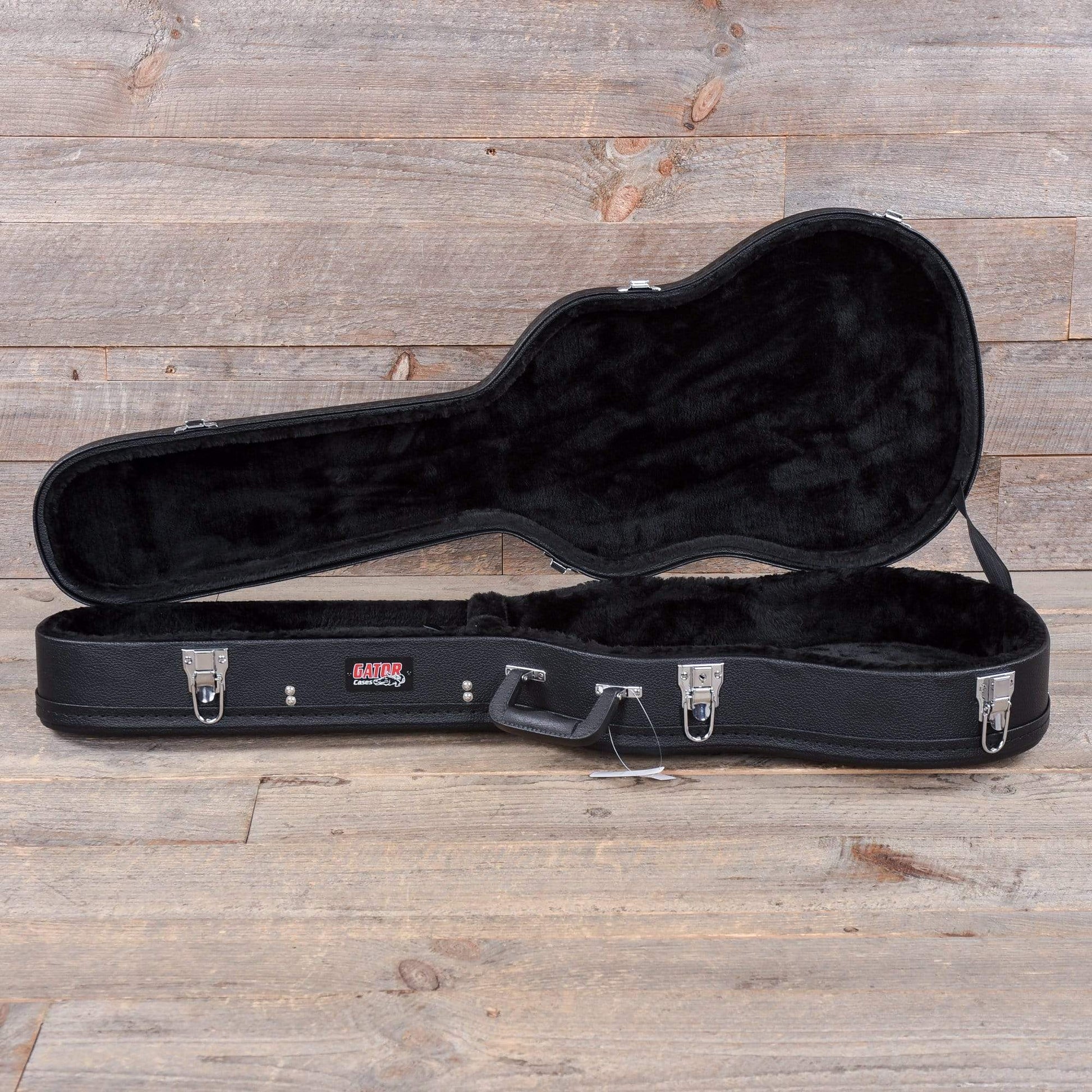 Gator Wood 3/4 Sized Acoustic Guitar Case - Black Tolex Accessories / Cases and Gig Bags / Guitar Cases
