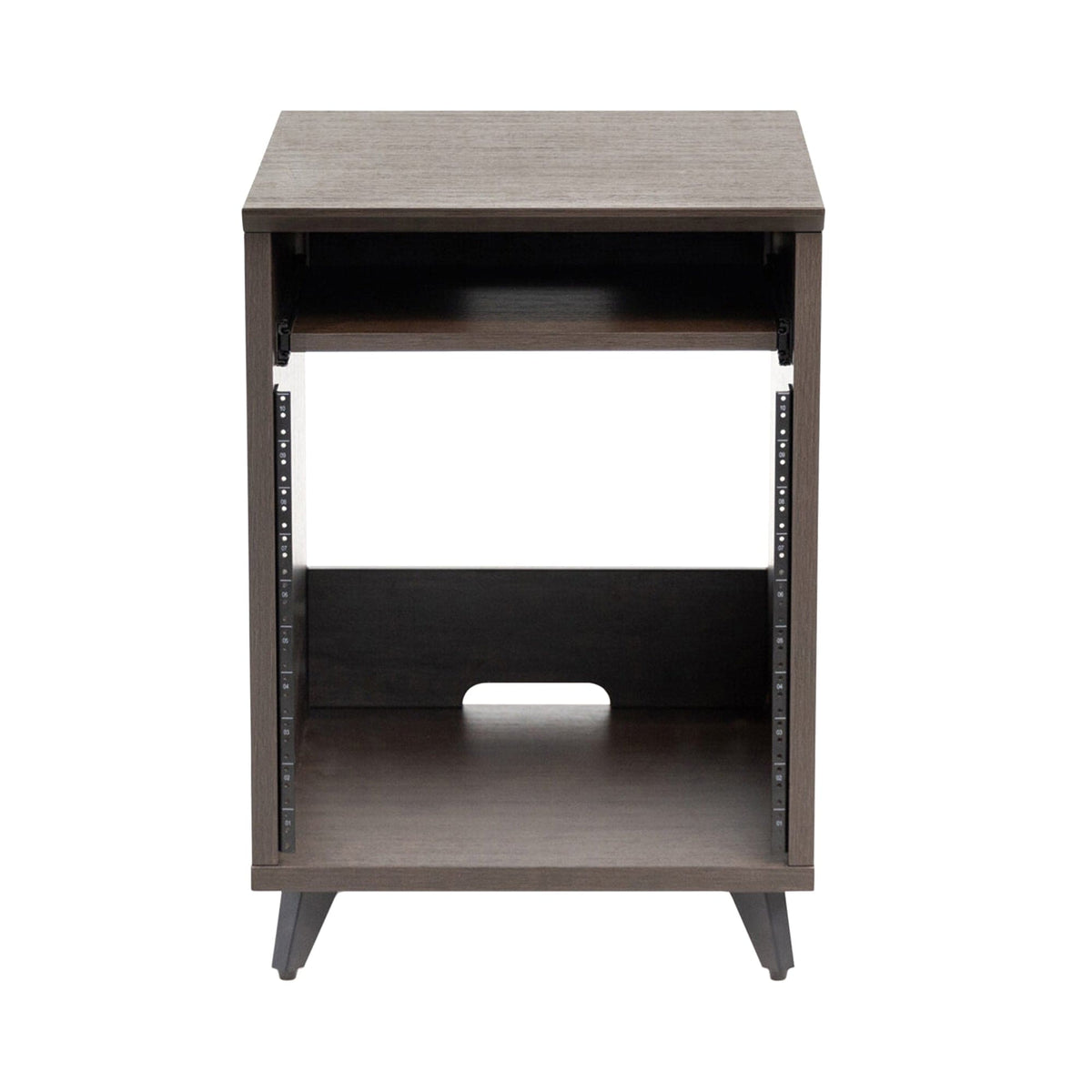10 Inch Rack Table Gator Elite Furniture Series 10U Studio Rack Table Dark Walnut ...