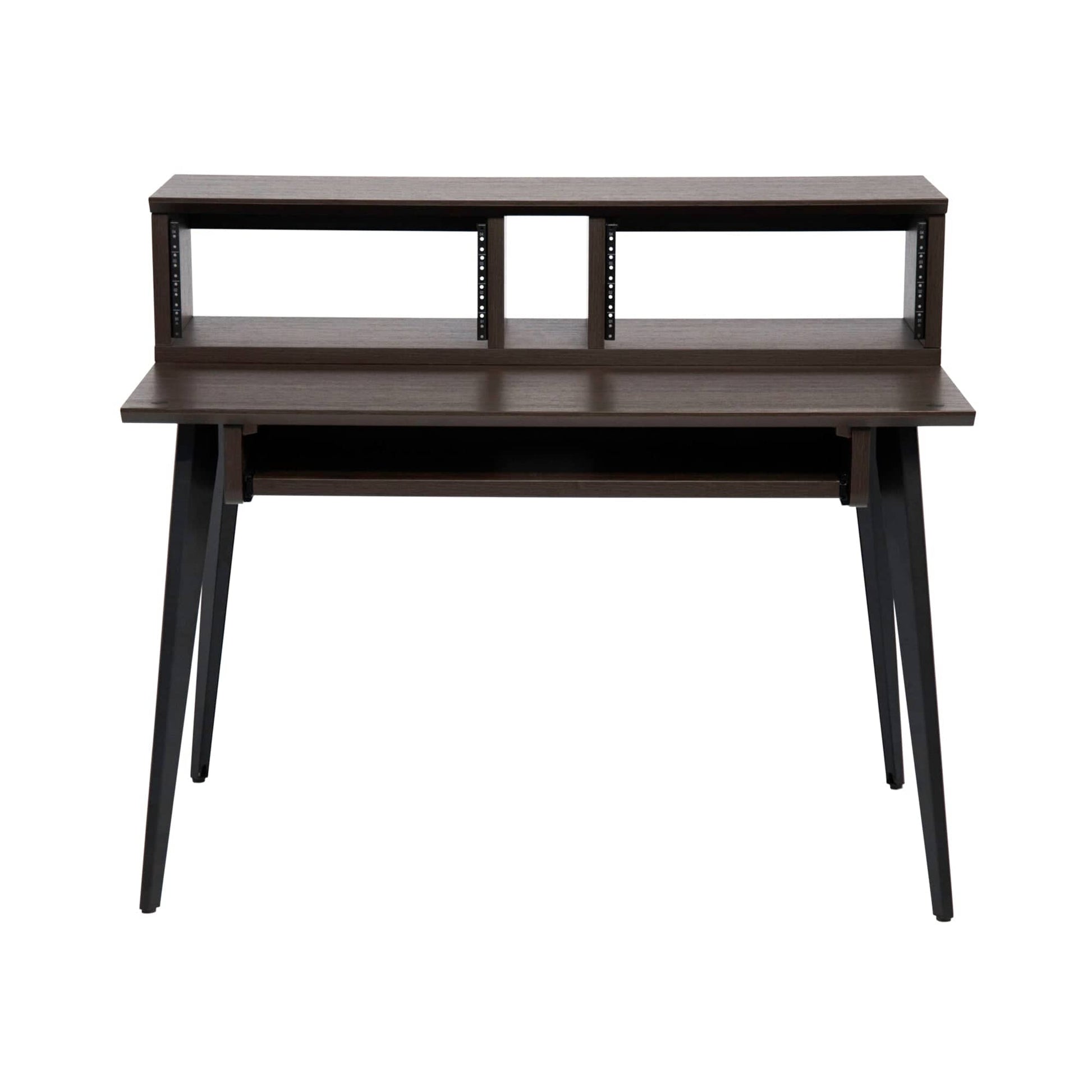 Gator Elite Furniture Series Main Studio Desk Dark Walnut Accessories / Stands