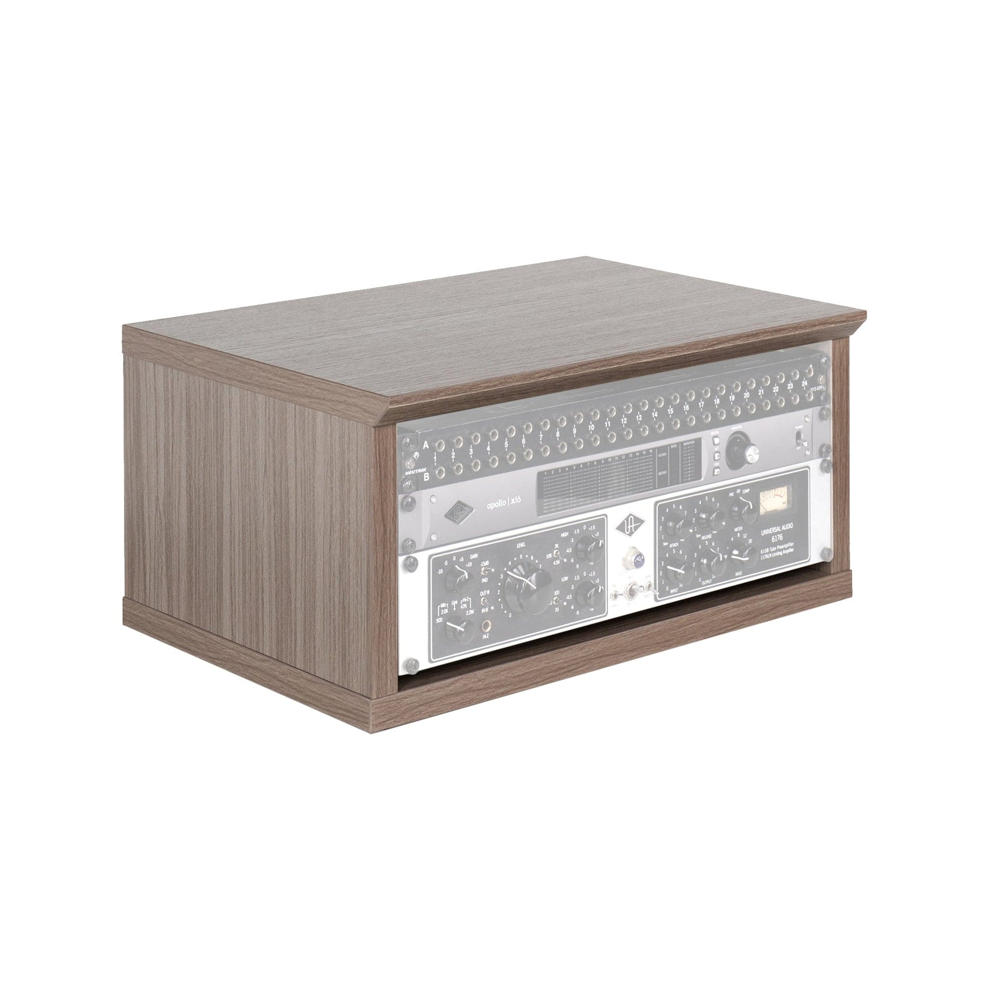 Gator Elite Series Furniture Desktop 4U Studio Rack Gray Accessories / Stands