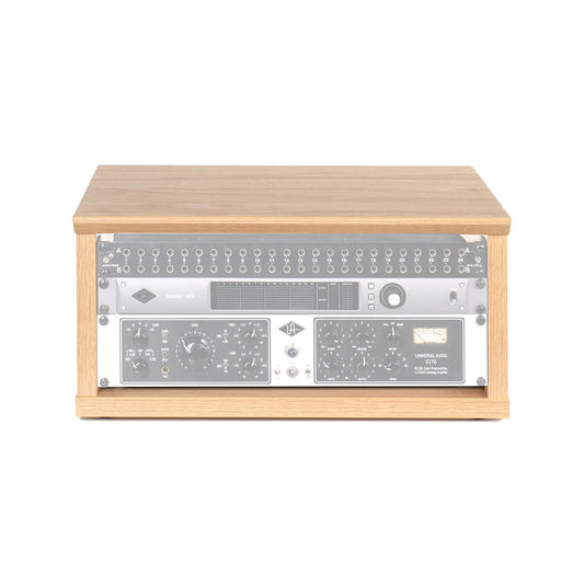 Gator Elite Series Furniture Desktop 4U Studio Rack Maple Accessories / Stands