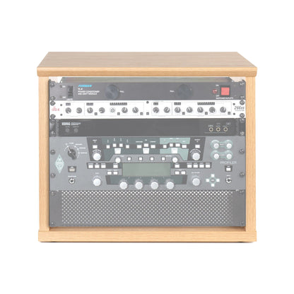 Gator Elite Series Furniture Desktop 8U Studio Rack Maple Accessories / Stands