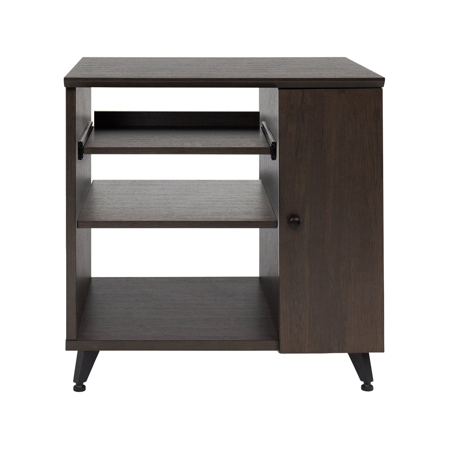 Gator Elite Series Sidecar Rack Cabinet w/ Shelf Brown Accessories / Stands