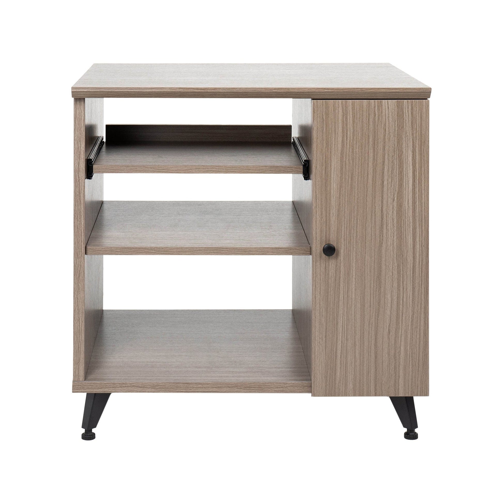 Gator Elite Series Sidecar Rack Cabinet w/ Shelf Gray Accessories / Stands