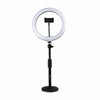 Gator Frameworks 10" LED Desktop Ring Light Stand w/Phone Holder & Compact Weighted Base Accessories / Stands