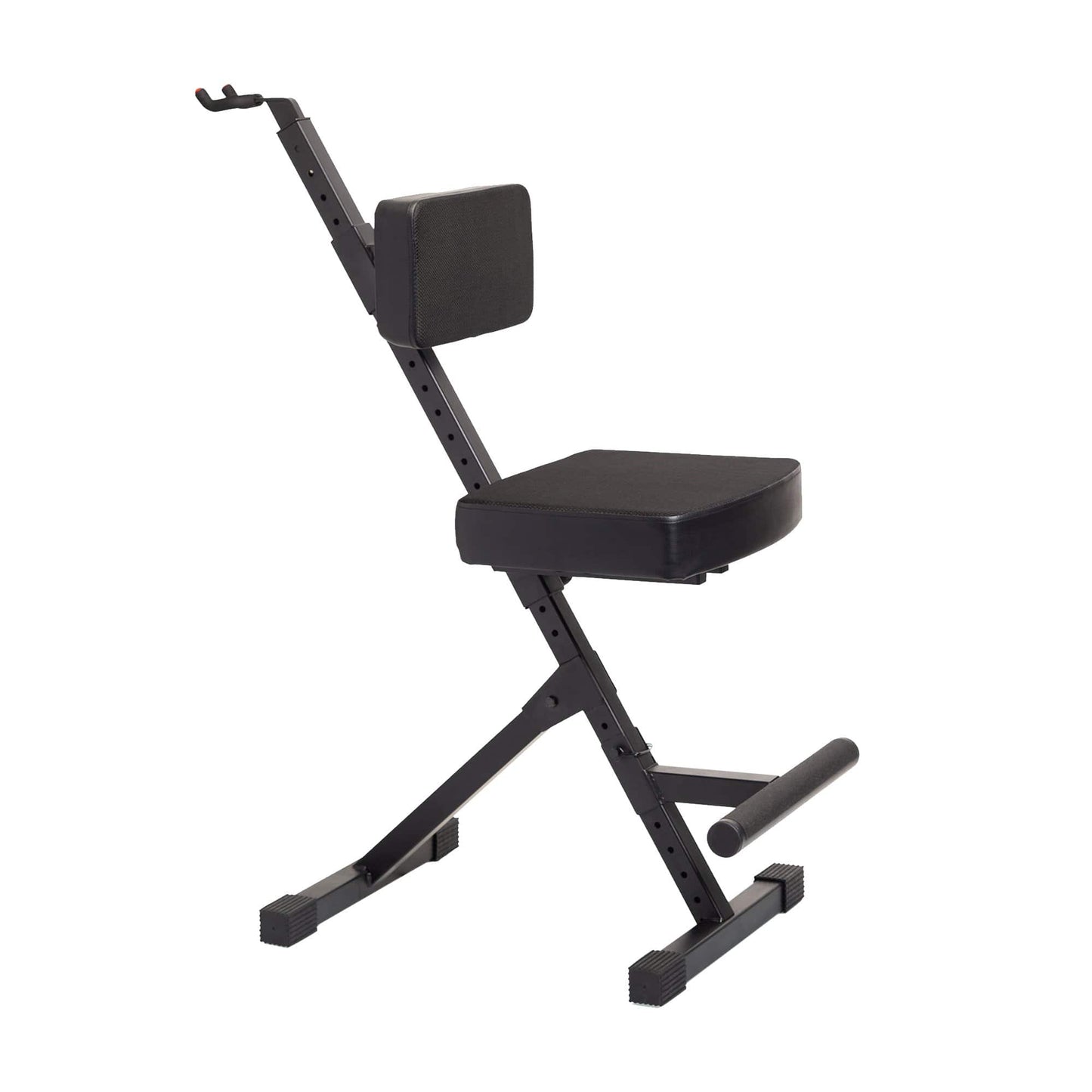 Gator Frameworks Deluxe Guitar Seat w/Adjustable Back Rest & Guitar Hanger Accessories / Stands