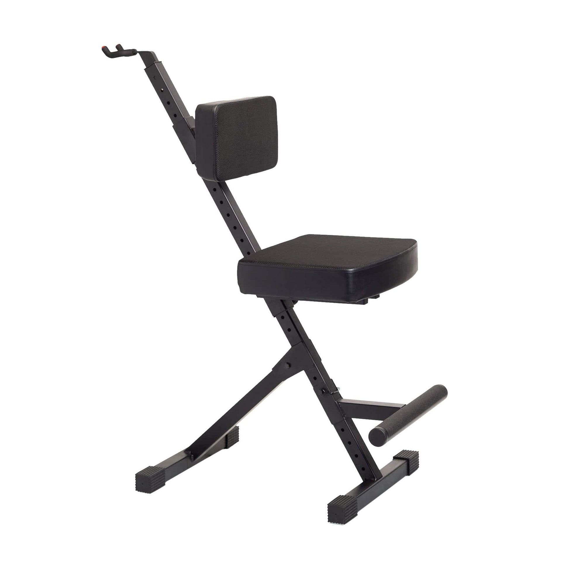 Gator Frameworks Deluxe Guitar Seat w/Adjustable Back Rest & Guitar Hanger Accessories / Stands