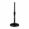 Gator Frameworks Desktop Microphone Stand w/Round Weighted Base & Adjustable Height Accessories / Stands