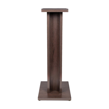 Gator Frameworks Elite Series Floor Standing Studio Monitor Speaker Stand Pair Dark Walnut Brown Accessories / Stands