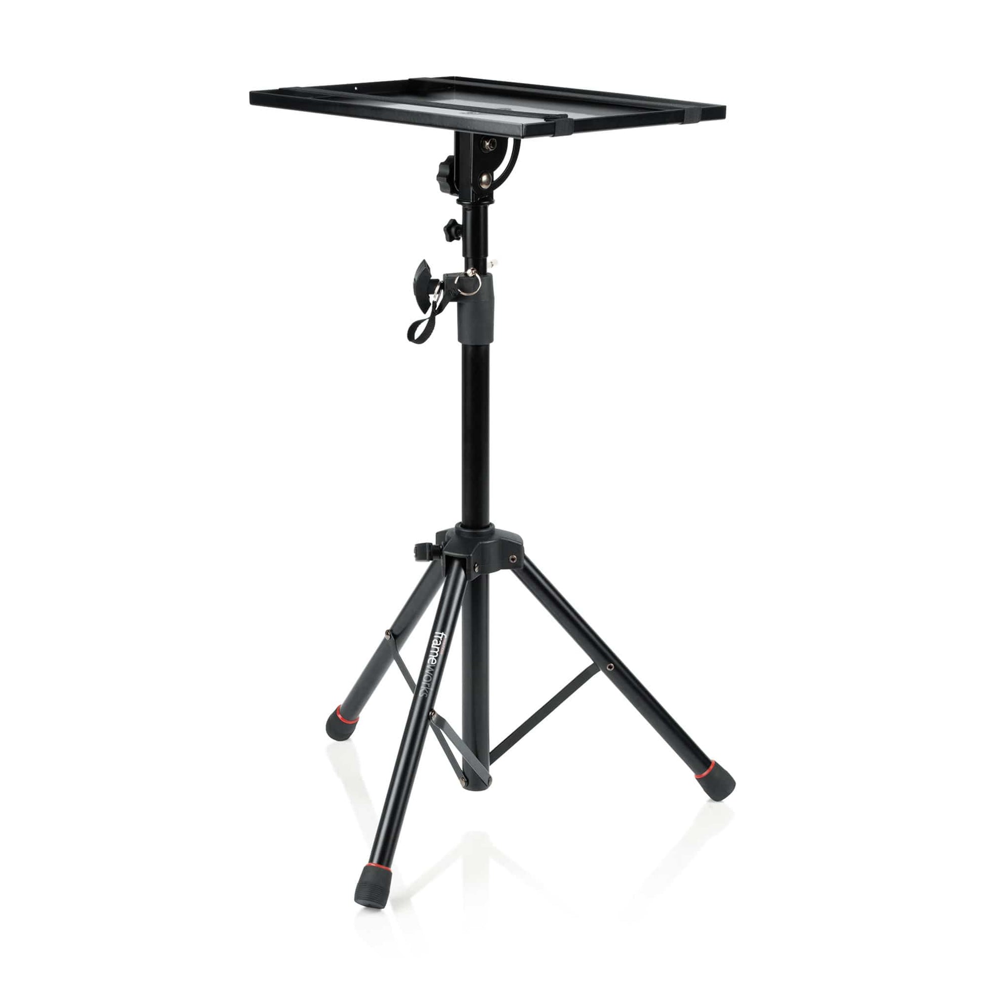 Gator Frameworks Laptop & Projector Tripod Stand w/Height & Tilt Adjustment Accessories / Stands