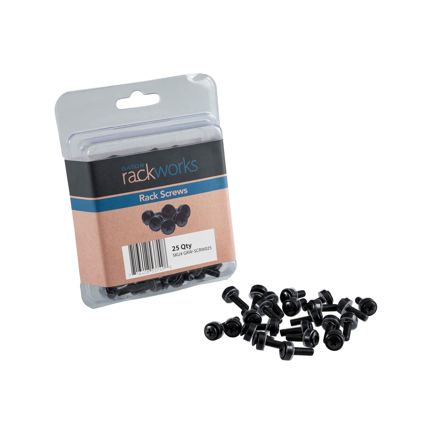 Gator Rackworks #10-32 X 3/4" Rack Screws 25-Pack Accessories / Stands