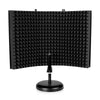 Gator Frameworks Portable Desktop 12x16" Microphone Isolation Shield w/ Round Base Stand Pro Audio / Microphones