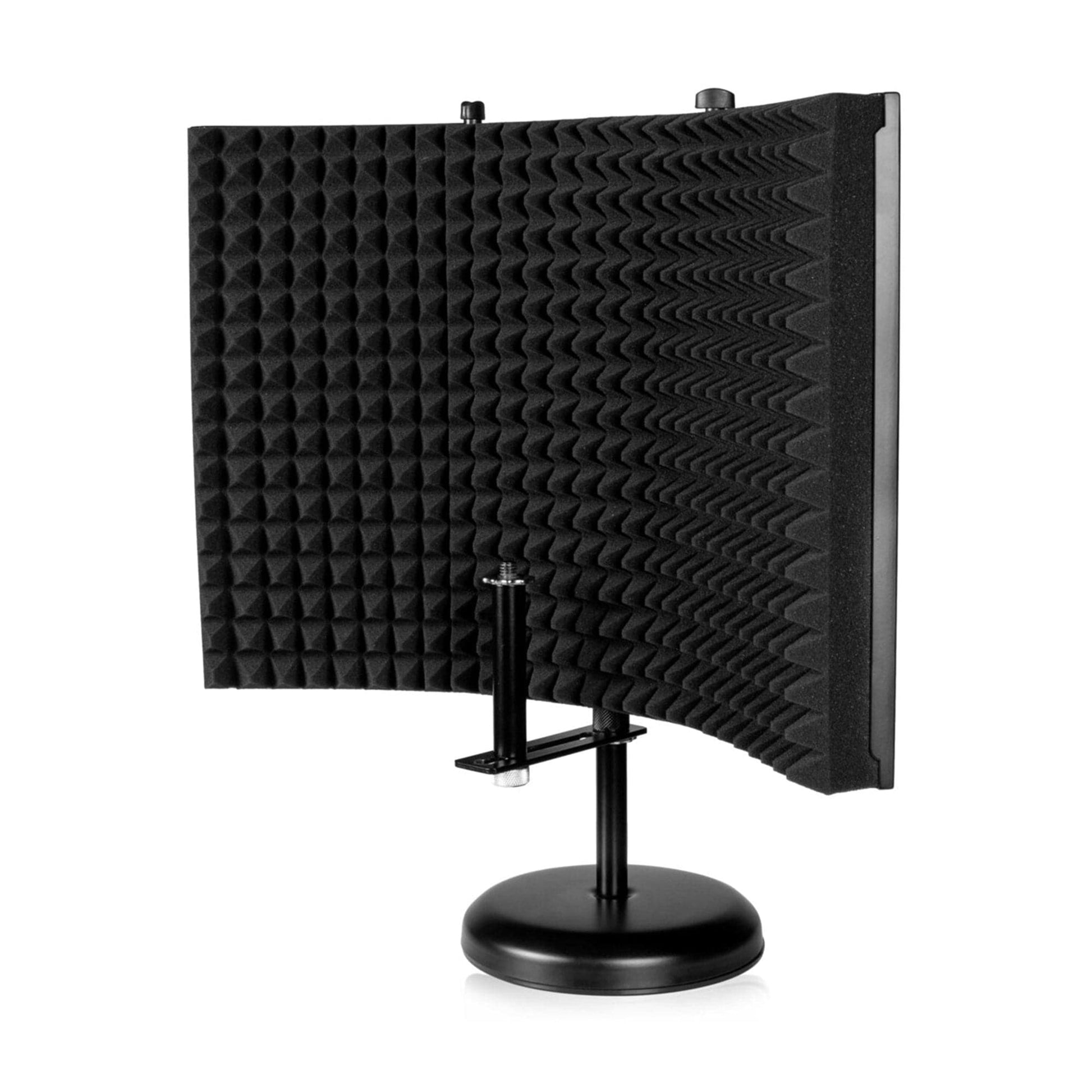 Gator Frameworks Portable Desktop 12x16" Microphone Isolation Shield w/ Round Base Stand Pro Audio / Microphones
