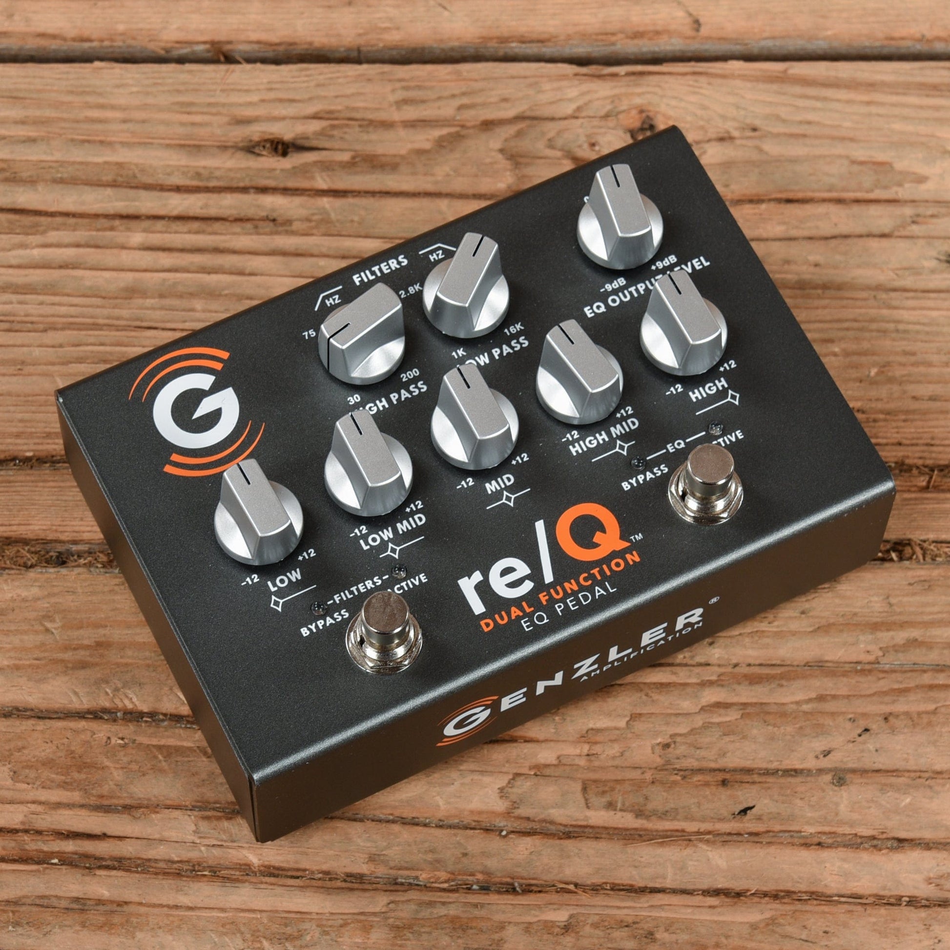genzler re/q eq dual pedal Genzler Amplification re/Q Dual Function EQ