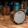 George Way 12/14/20 3pc. Tradition Tuxedo Drum Kit Natural Walnut Drums and Percussion / Acoustic Drums / Full Acoustic Kits