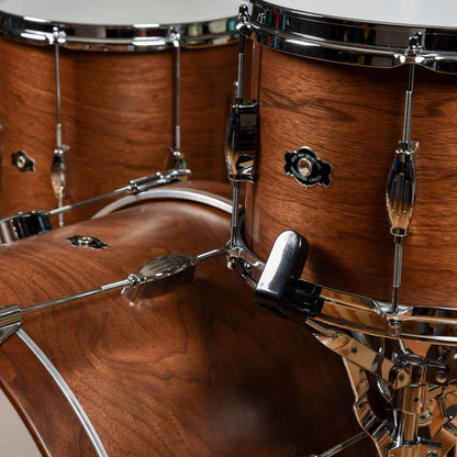 George Way 12/14/20 3pc. Tradition Tuxedo Drum Kit Natural Walnut Drums and Percussion / Acoustic Drums / Full Acoustic Kits