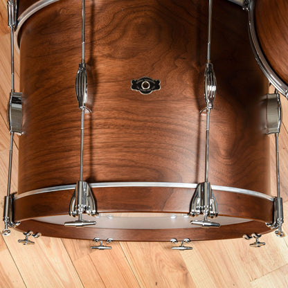 George Way 12/14/20 3pc. Tradition Tuxedo Drum Kit Natural Walnut Drums and Percussion / Acoustic Drums / Full Acoustic Kits