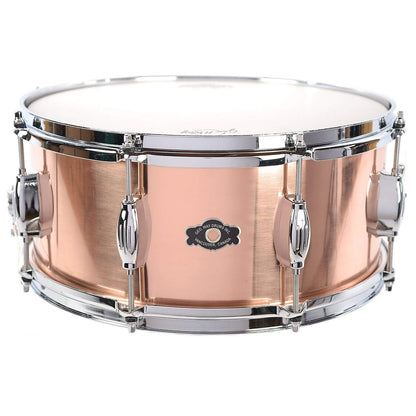 George Way 6.5x14 The Elkhart Medium Weight Copper Snare Drum w/Triple Flange Hoops Polished Finish Drums and Percussion / Acoustic Drums / Snare