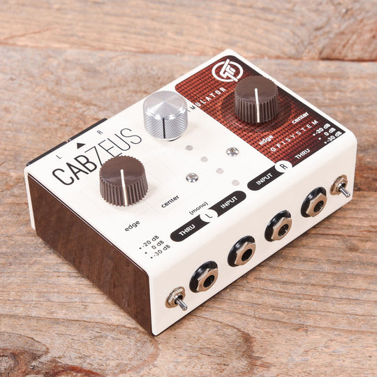 GFI System Cabzeus Simulator/DI Pedal Effects and Pedals / Amp Modeling