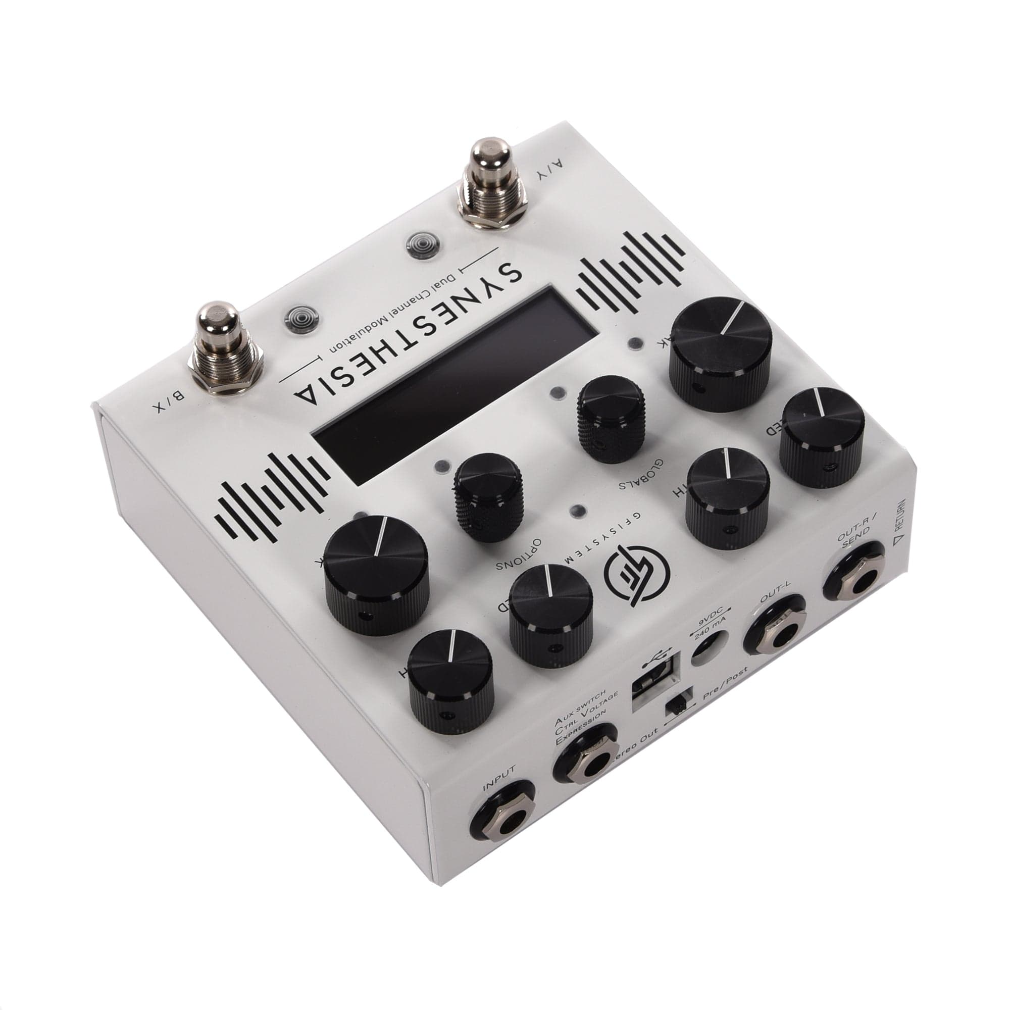 GFI System Custom White Synesthesia Multi-Modulation Pedal – Chicago ...