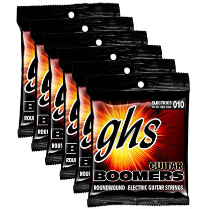 GHS GBL Boomers 10-46 (6 Pack Bundle) Accessories / Strings / Guitar Strings