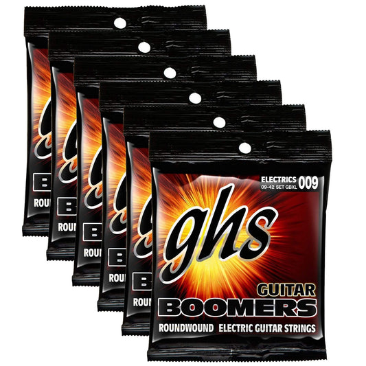 GHS GBXL Boomers 9-42 (6 Pack Bundle) Accessories / Strings / Guitar Strings