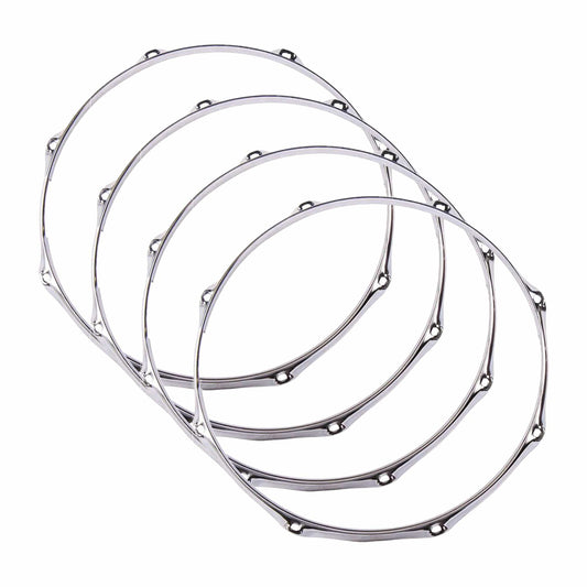 Gibraltar 14" 8 Lug 2.3mm Steel Snare Side Hoop (4 Pack Bundle) Drums and Percussion / Parts and Accessories / Drum Parts