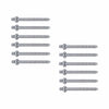 Gibraltar 2 3/8" Tension Rod w/Washer (12 Pack Bundle) Drums and Percussion / Parts and Accessories / Drum Parts