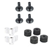 Gibraltar 8mm Flanged Base Tall Cymbal Sleeve (4-Pack), Cymbal Felt Tall (4-Pack) and 8mm Heavy Duty Wingnuts (2-Pack) Bundle Drums and Percussion / Parts and Accessories / Drum Parts