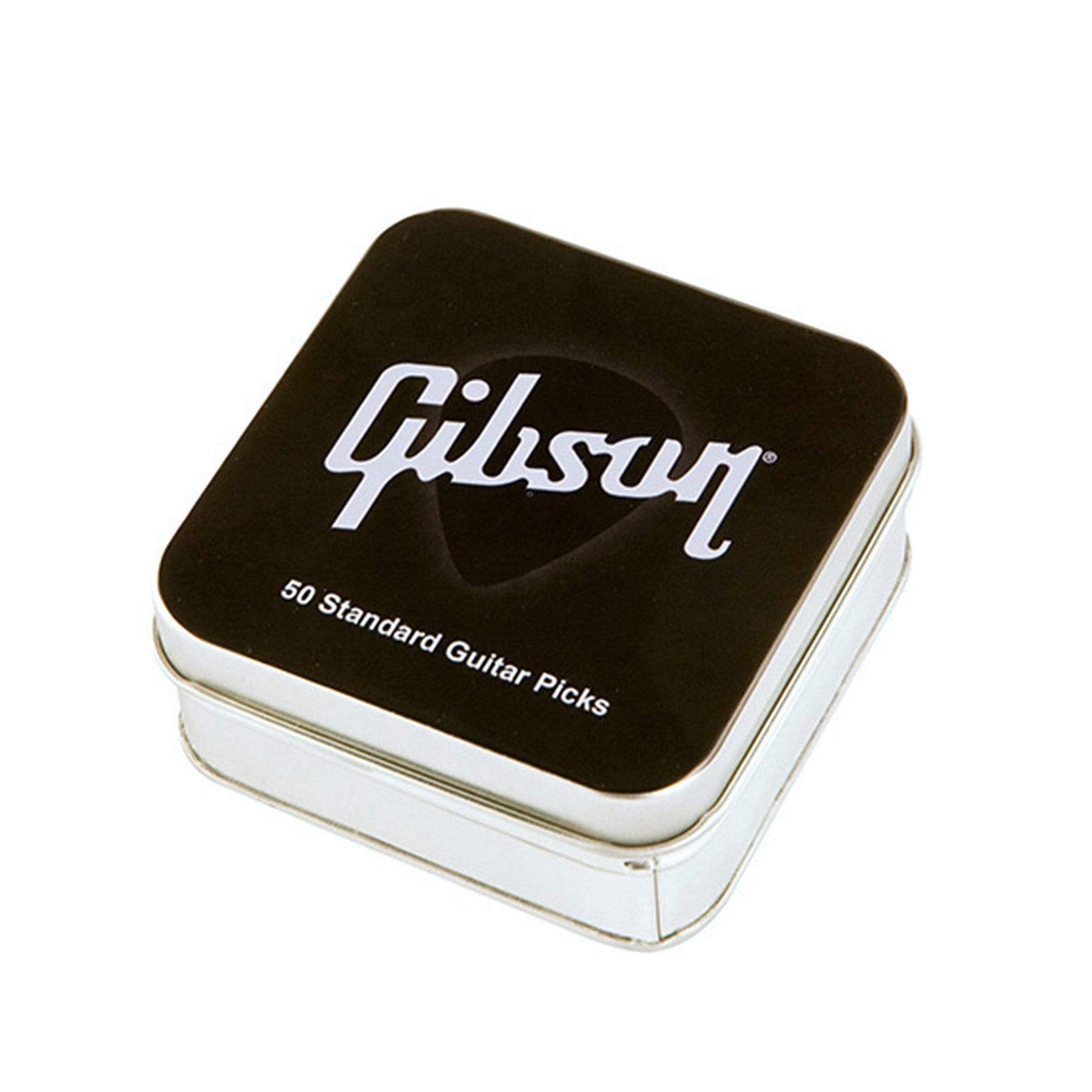 Gibson Gear Pick Tin/Pack of 50 Heavy Accessories / Picks