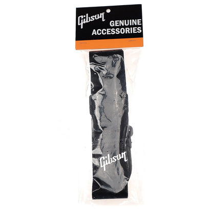 Gibson Regular Style 2" Safety Strap Jet Black Accessories / Straps