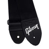 Gibson Regular Style 2" Safety Strap Jet Black Accessories / Straps