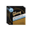 Gibson Brite Wire 'Reinforced' Electric Guitar Strings Ultra-Light Gauge 9-42 3 Pack Bundle Accessories / Strings / Guitar Strings