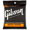 Gibson Gear Brite Wires Electric Guitar Strings Ultra Light Medium Custom 9-46 (3 Pack Bundle) Accessories / Strings / Guitar Strings