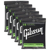 Gibson Gear J-200 Phosphor Bronze Acoustic Guitar Strings 11-52 (6 Pack Bundle) Accessories / Strings / Guitar Strings