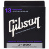Gibson Gear J-200 Phosphor Bronze Acoustic Guitar Strings 13-56 (6 Pack Bundle) Accessories / Strings / Guitar Strings