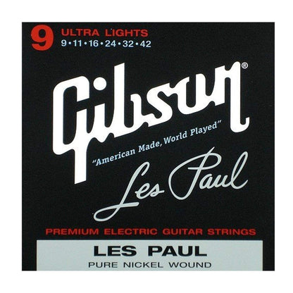 Gibson Gear Les Paul Electric Guitar Strings 9-42 (3 Pack Bundle) Accessories / Strings / Guitar Strings