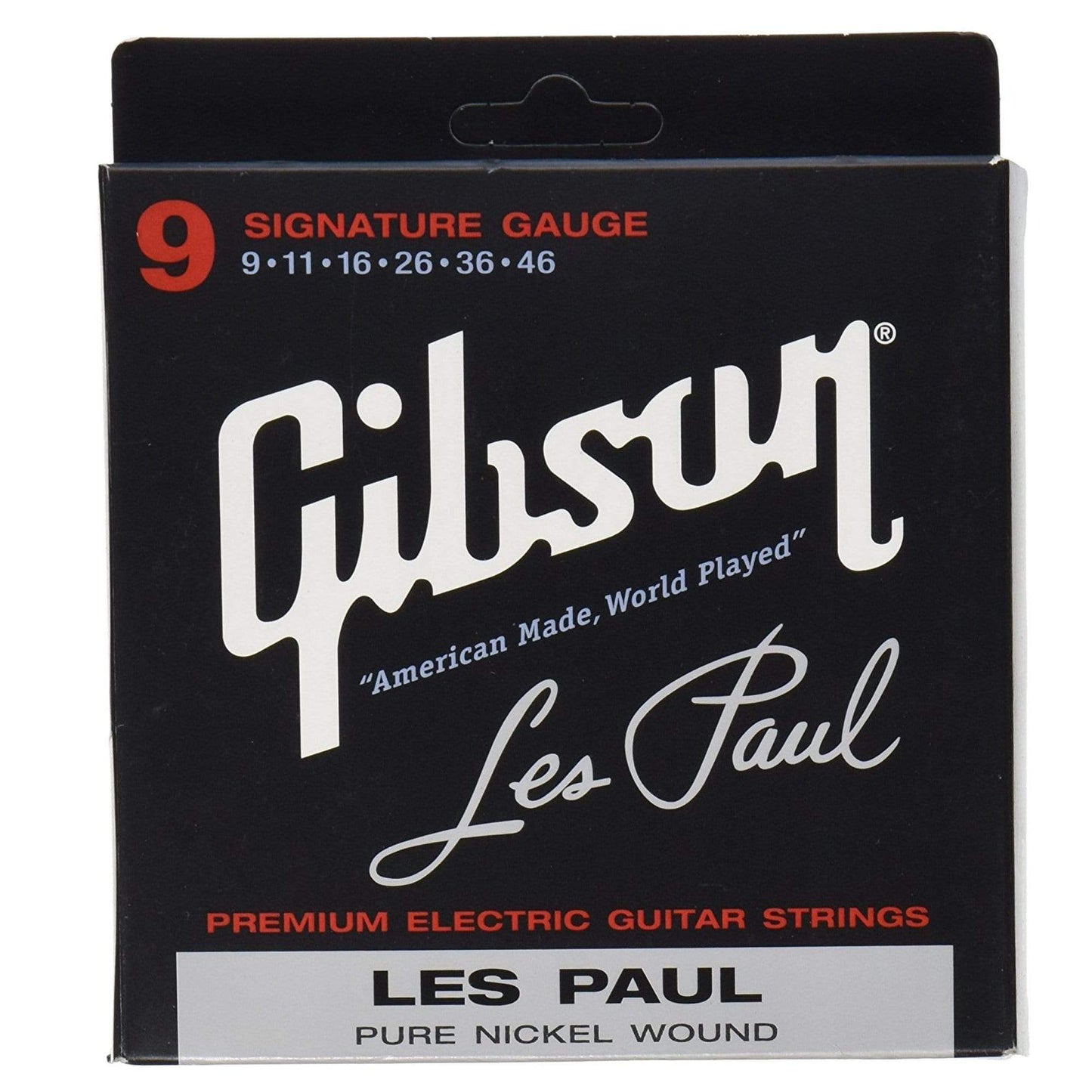 Gibson Gear Les Paul Signature Electric Guitar Strings 9-46 (6 Pack Bundle) Accessories / Strings / Guitar Strings