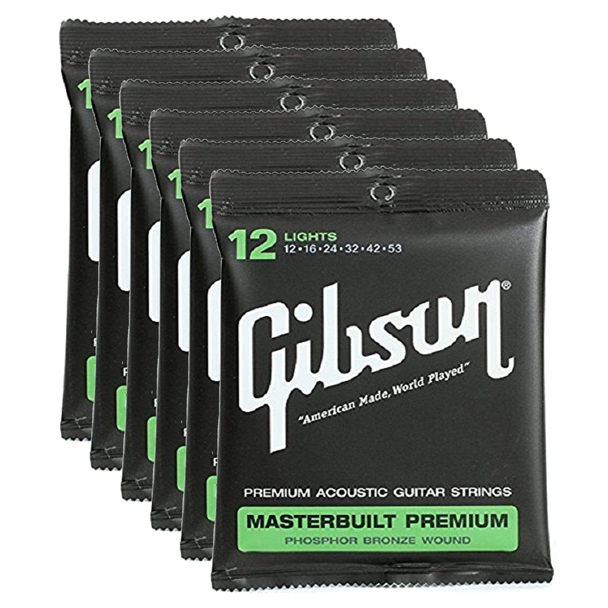 gibson gear Gibson Gear Masterbuilt Premium Phosphor Bronze Acoustic Guitar String – Chicago Music Exchange