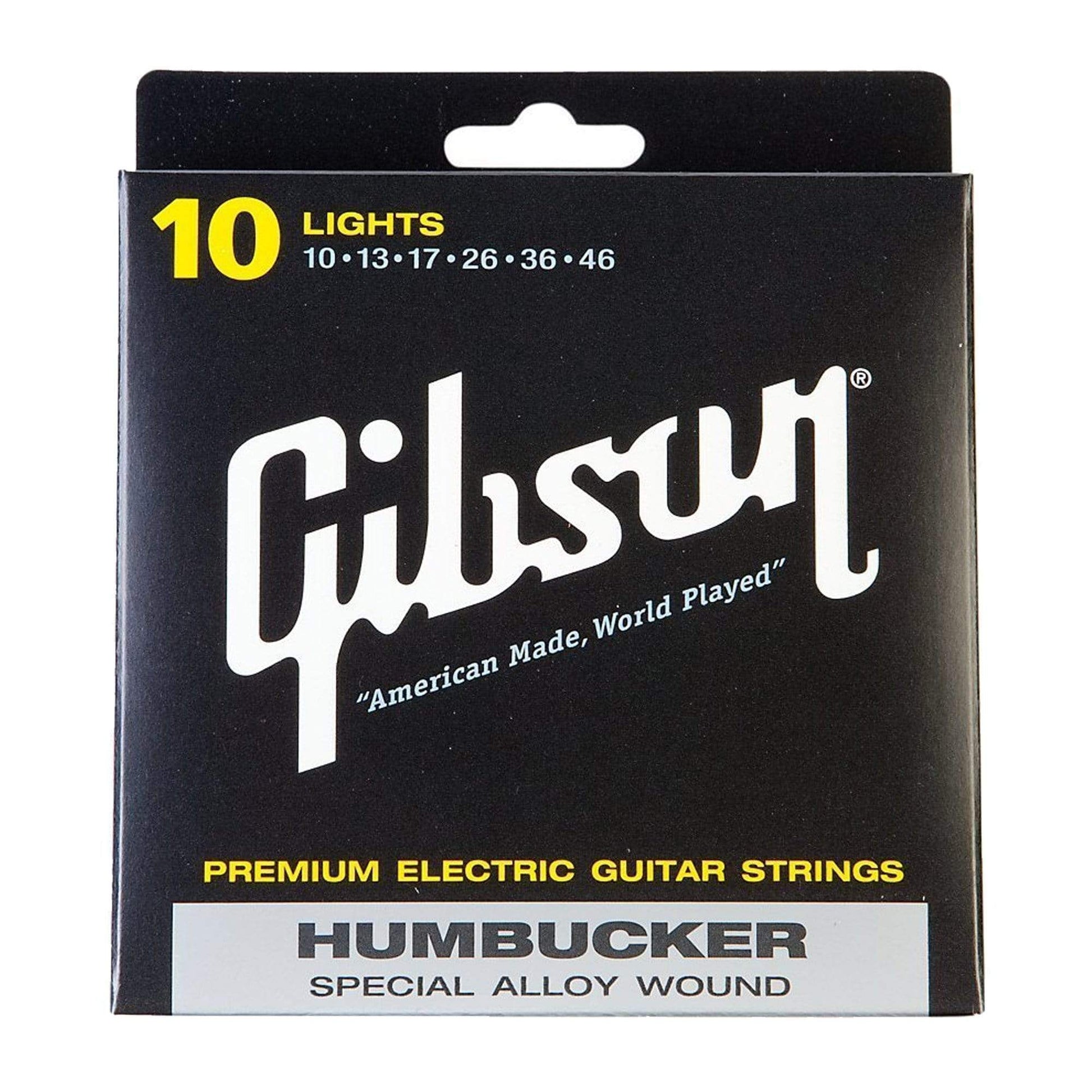 Gibson Gear Special Alloy Humbucker Electric Guitar Strings Light 10-46 (6 Pack Bundle) Accessories / Strings / Guitar Strings